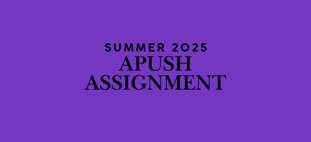 ap us history assignment 